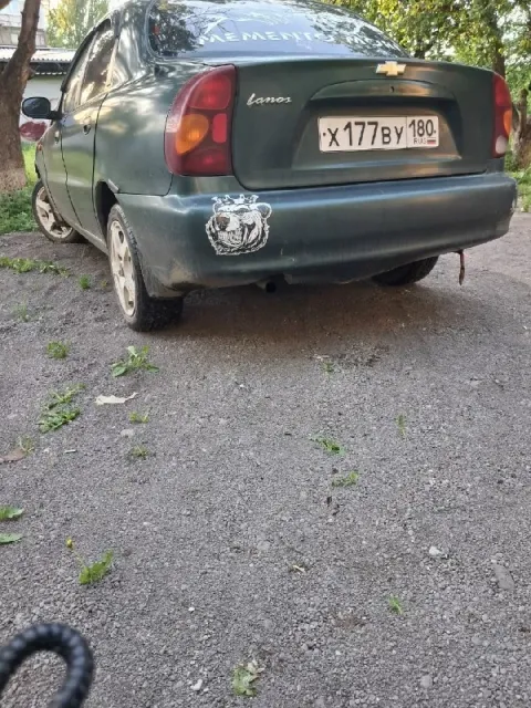 Продам chevrolet ланос 2006г 1.5мотор пропан. Сигналка музыка неплохая туманки два режима свет леды.... - фотография