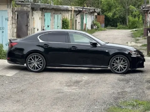 Lexus gs 350 awd, 2013 год 🍒 автомобиль в отличном состоянии. один владелец. без дтп. черный цвет -... - фотография