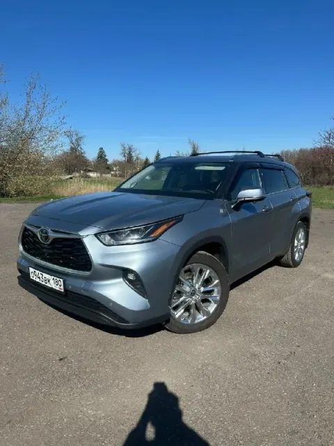 Продаю toyota highlander 2021 год в родном окрасе! пробег 69.000 мотор 3.5 297 л. с птс сделан 250 л... - фотография