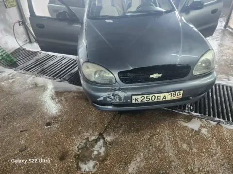 Продам chevrolet ланос 1.5,газ/бензин, проб 275000 есть только гур, по кузову косяки, технически пол... - фотография