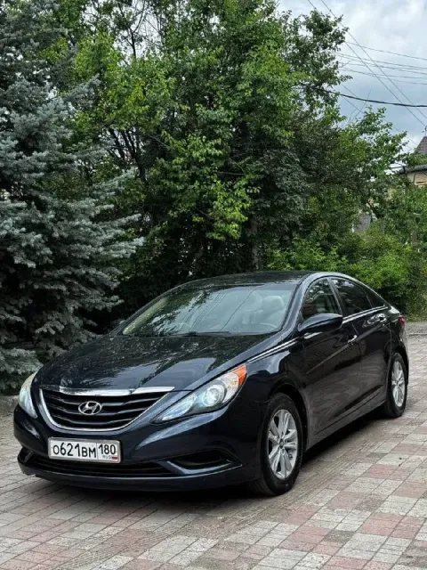 Hyundai sonata, год 2010, объем двигателя 2.4, атмосферник. автомобиль полностью обслужен. машина бо... - фотография