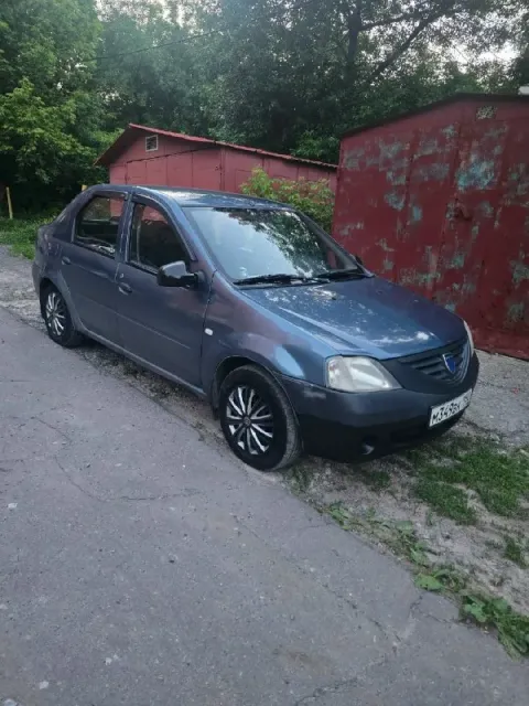 Dacia logan инжекторная 2008г. 1.4. пробег родной: 227000 личный авто. абсолютно зелёная автотека. 2... - фотография