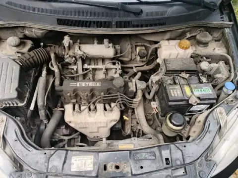 Chevrolet авео 2008 г. 122000 пробег родной, автомат, кондиционер, двигатель 1,5 86 лошадок. Цена 48... - фотография