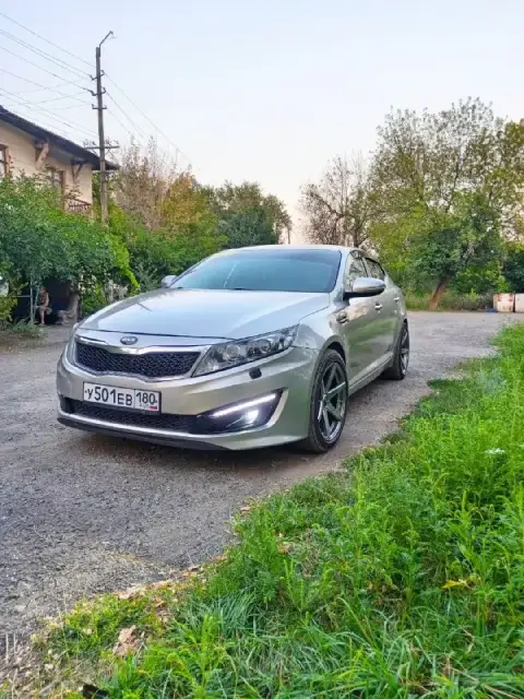 Продам kia оптима 2012 года, на метане в хорошем состоянии, пробег 190т родной, мотор dohc 2.4 190лс... - фотография