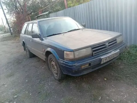 Продам нисан блюберд 86 г, 2.0 двс + гбо, в машине абс, эл. Стеклоподьемники, зеркала с подогревом, ... - фотография - 1