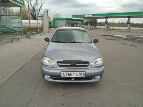 Продам шевроле ланос цена 320тыс, рублей,2008год, объем двигателя 1,5 комплектация sx, кондиционер,... - фотография