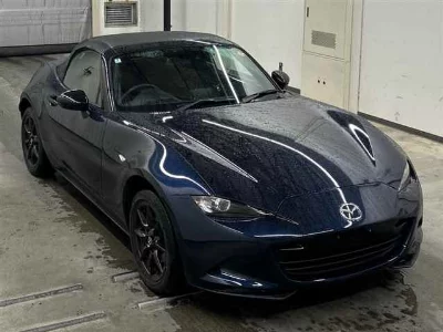 Mazda roadster 2022г. Выпуска, купе, цвет синий, кпп механика, мощность 132л. С. , объем 1.5с. С. , ... - фотография