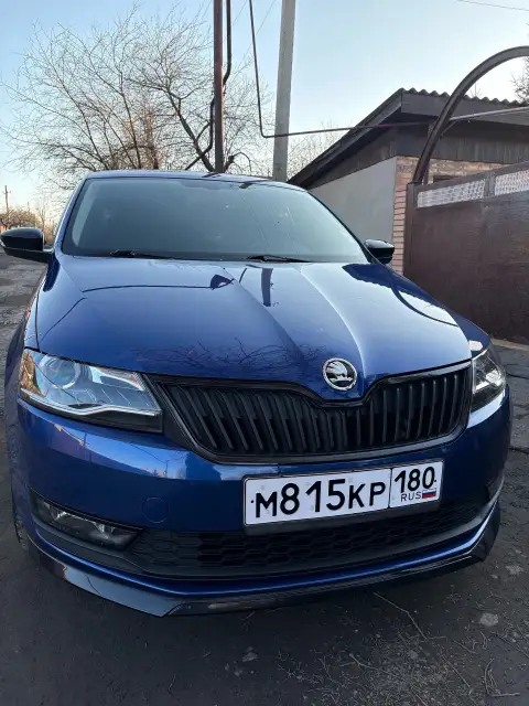 Всем доброго времени суток!продам шкода рапид 2019 года выпуска!с родным пробегом:44000км!авто в мак... - фотография