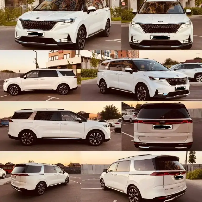 Продам кросвен премиум класса kia carnival 2021 года 2.2 дизель 202 л. С полноценный и надежный автомат 8 ступеней самая максимальная комплектация топ signature 9 мест не путайте с другими комплектациями это разные авто и так пригонял год назад из корее я хозяин на меня оформлена авто состояние нового без дтп вся в родне с оригинальным пробегом 95000 тысяч 100% полы и пороги еще в заводской пленке обслужена все масла фильтра обслуженный у официального дилера есть. Чеки техническое состояние авто без вложений обсолютно
На фото написал что есть в комплектации но не все писать много и все не упомнишь два комплекта колес больше фото пишите телеграмм вацап цена 4,500000 +79493894195 +79613916172 - фотография - 6