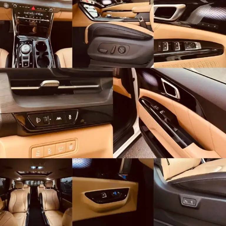 Продам кросвен премиум класса kia carnival 2021 года 2.2 дизель 202 л. С полноценный и надежный автомат 8 ступеней самая максимальная комплектация топ signature 9 мест не путайте с другими комплектациями это разные авто и так пригонял год назад из корее я хозяин на меня оформлена авто состояние нового без дтп вся в родне с оригинальным пробегом 95000 тысяч 100% полы и пороги еще в заводской пленке обслужена все масла фильтра обслуженный у официального дилера есть. Чеки техническое состояние авто без вложений обсолютно
На фото написал что есть в комплектации но не все писать много и все не упомнишь два комплекта колес больше фото пишите телеграмм вацап цена 4,500000 +79493894195 +79613916172 - фотография - 7