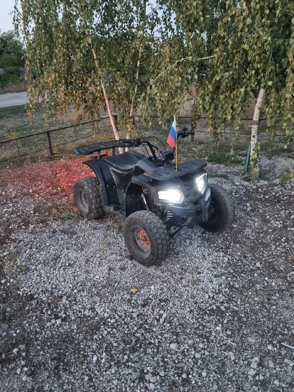 Продам! -квадро детский, 125 кубов, едет отлично, коробка автомат, передние тормоза барабанные, тросиковые, задние дисковые гидравлические, цена 70000р, торг. +79490140142 макеевка
📞 Звоните: +7(949)0140142 - фотография - 6