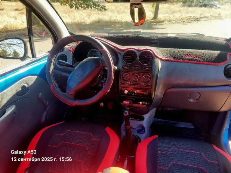 Продам matiz 🚘
Год-2011🙌
Объем 0.8 ⛽️
✅️Автомобиль в хорошем состоянии, пороги, днище. В идеальном состояние. ⭐️
✅️Кузов в хорошем состоянии, ровный, без дырок. .✨️✨️✨️
✅️Салон чистый опрятный.
✅️Музыка есть. 🎶

🔥 Цена 290. Торг🔥

+79497050762
Г. Мариуполь - фотография - 6
