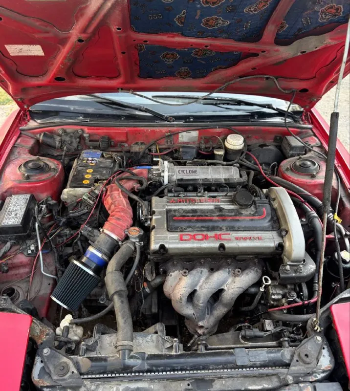 В прoдаже лeгендa японского aвтопpомa mitsubishi eclipsе 🐲 ( 2.0 мкпп ) (4g63)
Год : 1992.
Машина в отличном техническом состоянии, очень много чего поменяно, а именно : стоит контрактный двигатель с пробегом 50.000 км, поставили пару дней назад.
Новая в круг ходовая kayaba, новое сцепление, генератор, стартер, свечи, абсолютно заменены все жидкости, масла, фильтра.
Поставили мозги январь 7.2 ( а также прошили ) машина едет очень бодро🏎️
Сделан выхлоп попкорн, есть отстрелы.
Печка, кондиционер, каждая кнопочка, все работает.
Черный потолок.
Стоит дорогой свет ( ближний, дальний, а также в туманках ) есть зимний режим фар.
Доработана музыка, стоит самбуфер ( звучит приятно ).
Самопристёгивающиеся ремни.
Практически новая летняя резина.
По кузову, не гнилая.
Все делалось для себя, в машину денег не жалели.
Любые проверки приветствуется за ваш счет 🤝
Документы в порядке, любое переоформление ✅

Для более детальной информации, звонить по номеру : +79496072294 ( если недоступен, телеграмм, ватсапп по этому номеру ).
Цена : 550.000 рублей.
Номера в 🎁 - фотография - 2