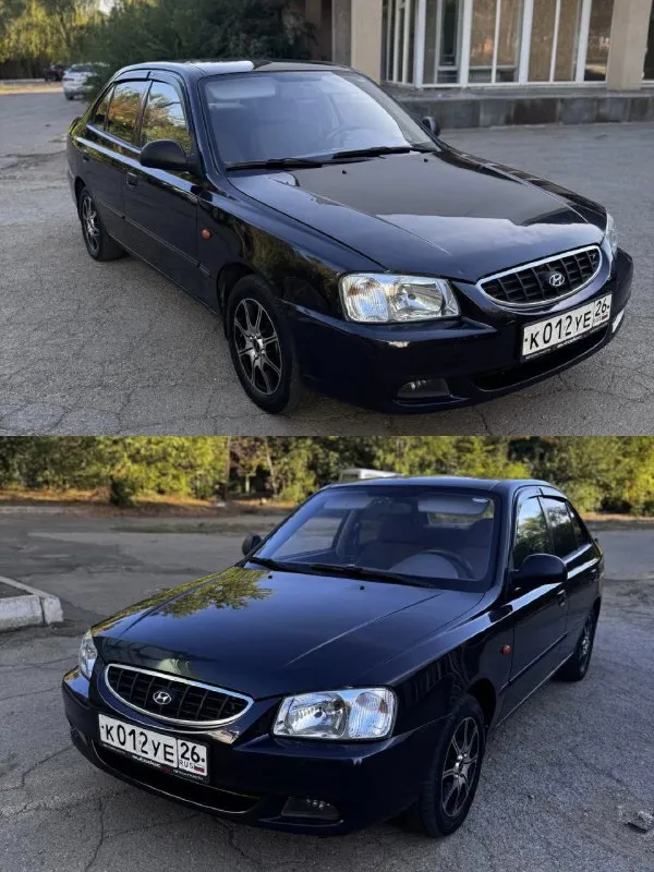 🚗 Продам.
Hyundai accent мт-2
+79493382296

Цена: 450000 руб. Торг.
- 2006 Год
- Двигатель: 1.5 л. - 90 л. С.
- Коробка: механика
- Пробег: 164000 км
- Птс оригинал
- У последнего хозяина 12 лет
- Кондиционер (работает)
- Гидроусилитель
- Эл. Зеркала с обогревом
- 4 Стеклоподъемника
- Сигнализация
- Android магнитола с камерой заднего вида.
- Литые диски r14 на хорошей летней резине
- Противотуманки led
- Регулировка руля по высоте

Машина в хорошем состоянии. Двигатель масло не ест и не дымит. Коробка работает хорошо, без хрустов. Кузов в хорошем состоянии, без гнили и ржавчины вообще, пороги и днище в отличном состоянии. Салон в хорошем состоянии, без потёртостей и дыр. Ходовая часть вложений не требует, без стуков и прочего. Документы в порядке и готовы к оформлению, готов присутствовать в мрэо. - фотография - 3