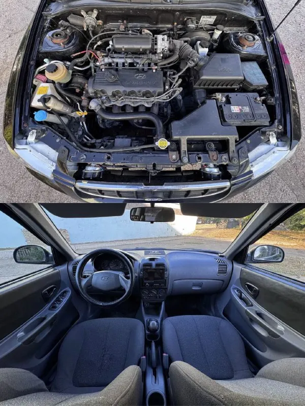 🚗 Продам.
Hyundai accent мт-2
+79493382296

Цена: 450000 руб. Торг.
- 2006 Год
- Двигатель: 1.5 л. - 90 л. С.
- Коробка: механика
- Пробег: 164000 км
- Птс оригинал
- У последнего хозяина 12 лет
- Кондиционер (работает)
- Гидроусилитель
- Эл. Зеркала с обогревом
- 4 Стеклоподъемника
- Сигнализация
- Android магнитола с камерой заднего вида.
- Литые диски r14 на хорошей летней резине
- Противотуманки led
- Регулировка руля по высоте

Машина в хорошем состоянии. Двигатель масло не ест и не дымит. Коробка работает хорошо, без хрустов. Кузов в хорошем состоянии, без гнили и ржавчины вообще, пороги и днище в отличном состоянии. Салон в хорошем состоянии, без потёртостей и дыр. Ходовая часть вложений не требует, без стуков и прочего. Документы в порядке и готовы к оформлению, готов присутствовать в мрэо. - фотография - 5