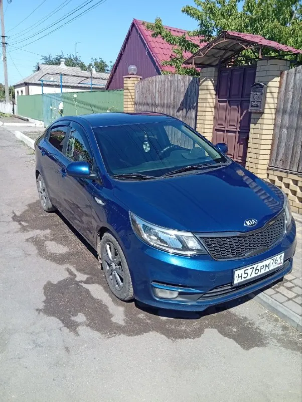 Kia rio 2015

1.6 Акпп /145 т. Км
Пробег родной, подтвержден автотекой.
Машина обслужена и не требует ни каких вложений, катализатор вырезан, прошита, подогрев передних сидений, руля, зоны дворников. Мультируль, мультимедиа с навигацией.
Мотор коробка работают идеально. Кондиционер, печка, работают отлично.
Стоит газ, газ вписан. Три хозяина. Есть сервисная книга, стоит автозапуск ( можно с телефона). Комплект зимней резины на дисках.

Стоимость 880.000₽

+79490397937 - фотография - 2