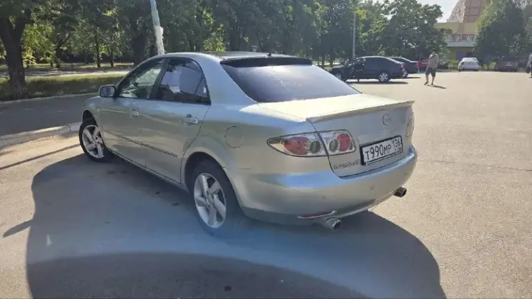 Продаю mazda 6 gg 2003 года
Пробег: 205 000 км
Двигатель: 2.0, бензин
Коробка передач: механика
Состояние: хорошее
Технически и внешне в хорошем состоянии, фото соответствуют реальности.

Кузов: полностью в заводском окрасе

Комплектация:
Кондиционер
Электростеклоподъёмники 4
Мульти-руль
Подушки безопасности
Abs
Dsc
Круиз-контроль

Цена: 500 тыс. ₽, аргументированный торг у капота!
Осмотр: донецк
Телефон: +79493485704 - фотография - 2