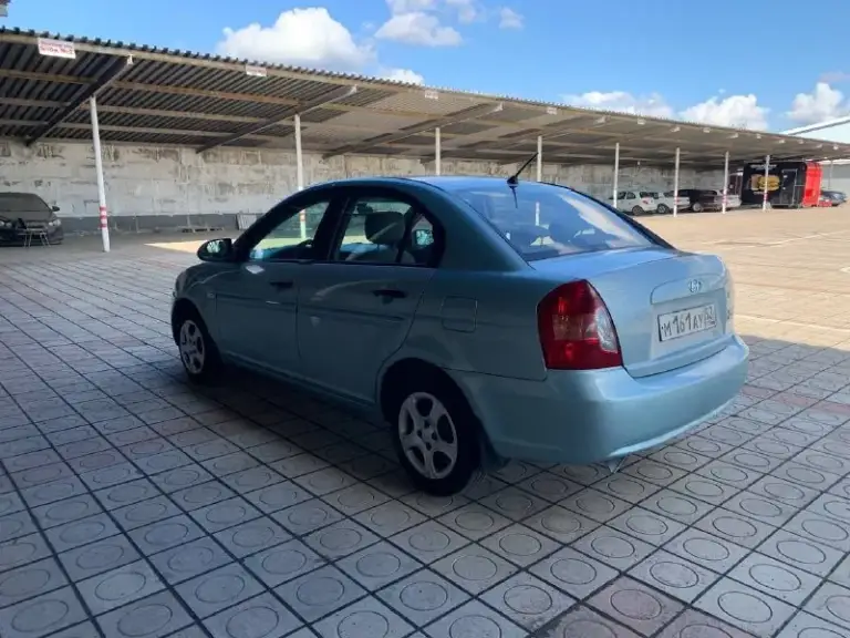 Hyundai 1.4 бензин, 2008 год выпуска, на отличной техники, полное переоформление, чистый ухоженный салон, центральный замок, гур, кондиционер, днище не гнилое, ходовая в порядке, автомобиль в володарске, 380 рублей, +79493167195 - фотография - 4