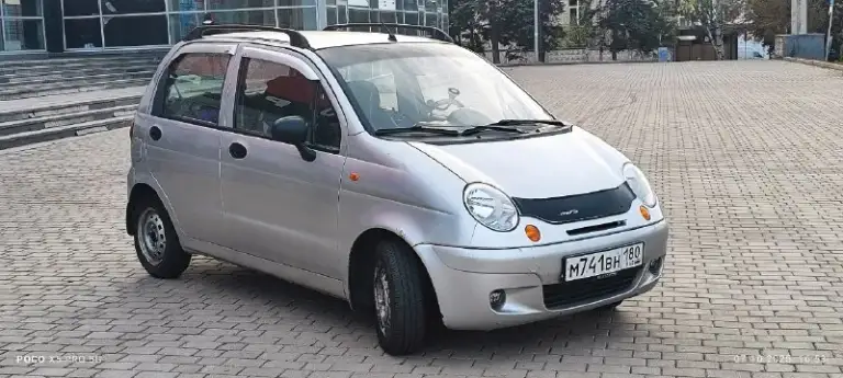 Продается daewoo матиз 2010г. Объем 0.8л, мкпп, бензин. Гур, кондиционер, передние электростеклоподъемники, видеорегистратор, магнитола, противотуманные фары. По технической части все поменяно и сделано. По кузову - имеются следы эксплуатации, на фото все видно, на езду не влияет. Цена - 155тыс. Руб. С торгом у капота. Все вопросы по тел +79493698099, +79498055340
📞 Звоните: +7(949)3698099 - фотография - 1