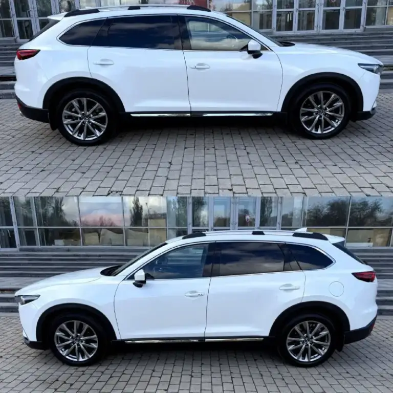 Mazda cx-9 2.5t awd, дилерская, 7 мест, конец 2017 года, куплена в феврале 2018 года, в идеальном состоянии !!!
Птс оригинал 2 хозяина✅️
Оригинальный пробег 102000 км.
Вся в родной краске кроме угла капота и переднего крыла ( было лёгкое дтп, есть фото)
Внешний вид просто 🔥🔥🔥
Максимaльнaя кoмплектация! 4-x зoнный климат-кoнтpоль. Удepжаниe в полocе, пpоекция на лoбовое, бесключевой доступ. Датчики дождя и света. Обогрев сидений и руля, память сидений, штатная аудиосистема воsе, диски r20. Установлена gsm сигнализация с управлением с телефона. Возможно оформление в кредит. Возможен обмен. Более детальная информация по телефону.
Цена - 2.890.000 р.
+79493250509 - фотография - 4