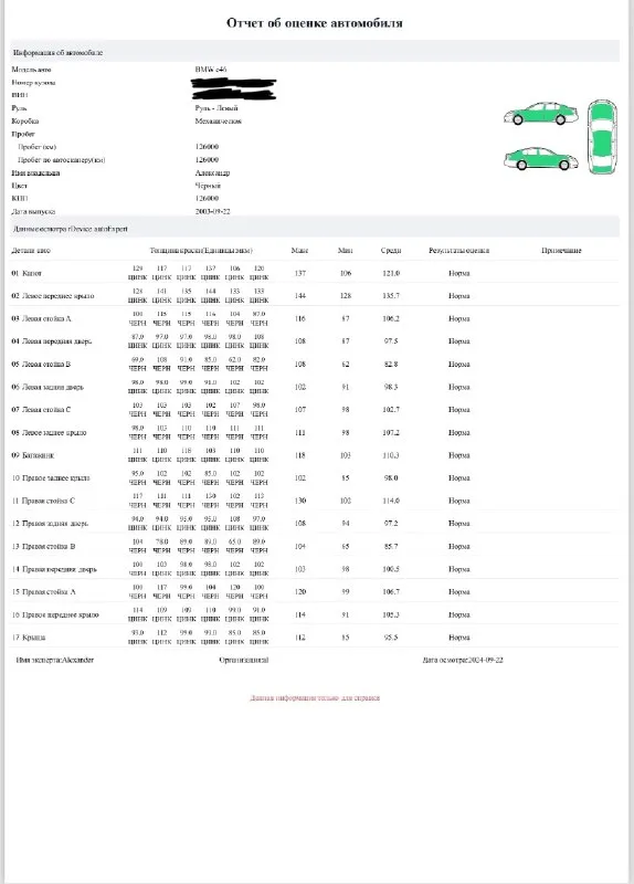 Продаю bmw 3 серии e46 по-настощему в редком для наших дней состоянии. Машина вся в родном окраске, не битая, кузов покрыт керамикой в два слоя.
2 Ключа. Пробег — 126 000 км.
1.8, Механика.
Зимой не эксплуатируется.
Комплектация: люк, климат-контроль, полный электропакет, электрозеркала с подогревом, оригинальные литые диски bmw 68 стиль, родные стёкла по кругу.
Машина в стоке, всё в оригинале.
Я собственник более 3 лет.
Цена: 780 000 руб. (торг у капота) в таком состоянии — найти сложно, с продажей не спешу, так как это не основной автомобиль.
Продажа с номером обсуждается.
Все вопросы по телефону +79595671996
📞 Звоните: +7(959)5671996 - фотография - 6