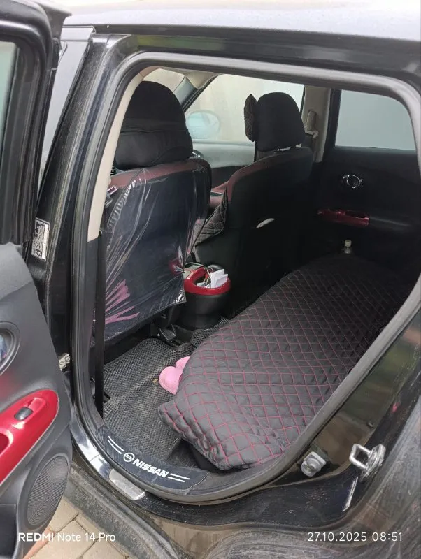 Продам своего nissan жук,2013 года. Полный привод, турбированный, объем двигателя 1.6,двухзонный климат контроль, подогрев сидений, завод с кнопки. Машина в хорошем состоянии, работает отлично, все расходники менялись вовремя, обслуживалась в одном автосалоне. Я второй хозяин, полное переоформление в мрэо. Реальному покупателю торг у капота, продажа не срочная. 1250000 рублей. +79494813503
📞 Звоните: +7(949)4813503 - фотография - 5