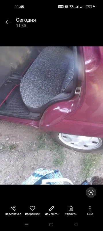 Продам заз 1103 таврия славута 2005 г. В. Дв. 1.2 см. Куб. В отличном состоянии, карб. , в заводском металле, в заводском окрасе, без дтп, пробег 72000 км. , двигатель на 5, коробка на 5, ходовая на 4, вложений не требует, ц. З. , сигнализация, задний парктроник, цена 120000 руб. , +79493873809 донецк.
📞 Звоните: +7(949)3873809 - фотография - 6