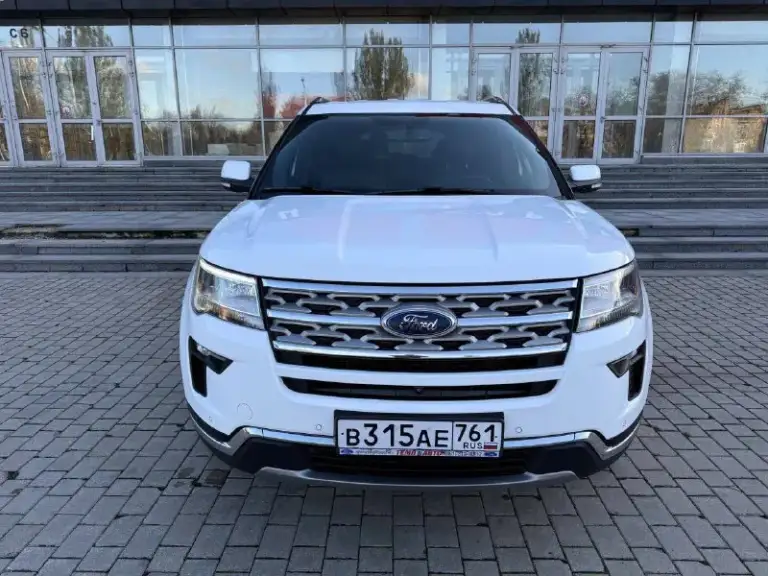 Ford explorer 3.5 awd,   дилерский, 7 мест, 2019 года, в идеальном состоянии !!!
Птс оригинал, 1 хозяин✅
Оригинальный пробег 115000 км.
Вся в родной краске
Внешний вид просто 🔥🔥🔥
Технически в отличном состоянии, после большого то с заменой комплекта грм.
Хорошая кoмплектация! 3-x зoнный климат-кoнтpоль, бесключевой доступ. Датчики дождя и света. Обогрев и вентиляция передних сидений, подогрев задних сидений и руля, электропривод третьего ряда, память сидений, диски r20. Возможно оформление в кредит. Возможен обмен. Более детальная информация по телефону.
Цена - 2.850.000 р.
+79494041233 - фотография - 2