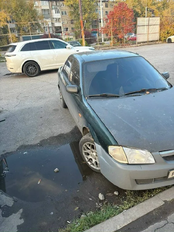 Продам mazda 323 2000г. Диски, зимняя резина, 16-кл. Едет нормально, можно заняться топливной - будет ехать лучше. Без воздуха 50 тысяч приезжайте забирайте. +79495610737
📞 Звоните: +7(949)5610737 - фотография - 1