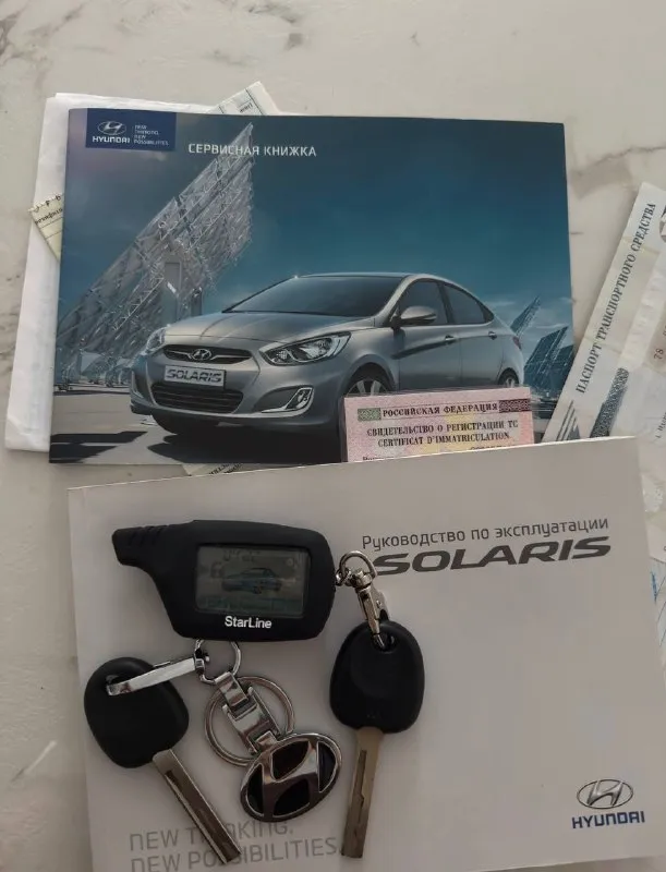 Продам
Hyundai solaris 2014 1.6 ат
1 Единственный собственник!
43000 Подтвержденный оригинальный пробег! Полностью в родной краске!
Без дтп.
Полностью зеленая автотека!
В машине еще присутствует запах новой машины. Состояние салона ближе к новому. Все то проводились по регламенту, сейчас делать нечего не нужно. Практически новая зимняя резина, комплект хорошей летней отдам тоже. Комплектация: сигнализация stariine с автозапуском, 3 ключа, гур, эсп, электрорегулировка зеркал, кондиционер, подогрев передних и задних сидений по отдельности, хорошая музыка, передние и задние дисковые тормоза, мощный 1,6 автомат изумительно работает! Расход топлива 8.8/5.2, функция eco режим. Надежный качественный автомобиль, который прослужит вам долгие годы! Гаражное хранение. По мелочи есть притертости. Реальному покупателю торг. Автоподбор, любые проверки без проблем!
Честный хозяйский автомобиль.
По документам идеально все.
Могу присутствовать при переоформлением.
Мес
📲 Tg: @annet_325
📞 Звоните: +7(949)3578224 - фотография - 9