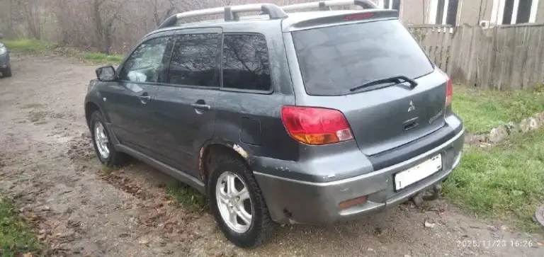Продам mitsubishi outlander 2003год на полном ходу, но есть куда приложить руки.
2.4 Газ/бензин, работает четко, без пинков. Резина зима,
2 Ключа, полное переоформление
Осмотр мариуполь левый берег.
Цена 450 тыс,
+7 949 5740604
📲 Tg: евгений
📞 Звоните: +7(949)5740604 - фотография - 3