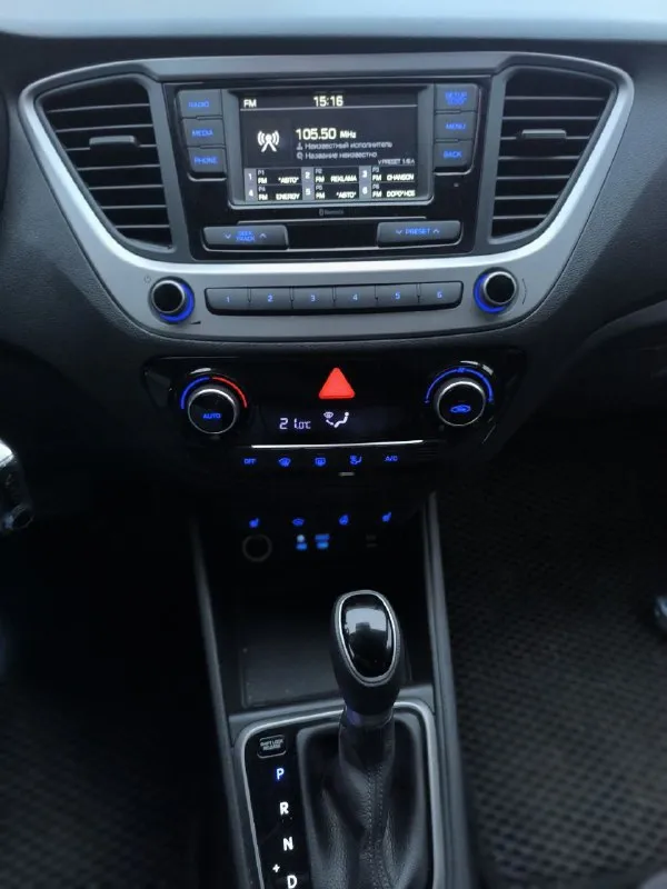 Марка: hyundai
Модель: solaris
Год: 2018
Пробег: 139000
Объем двигателя: 1.6
Топливо: бензин
Кпп: автоматическая
Цвет: серый
Цена: 1375000р
Тел +79493526414
Описание:
Весь в заводской краске!
Без дтп!
Зелёная автотека!
Комплектация: диодная оптика с подсветкой зоны поворота, подогрев: лобового стекла, руля и всех сидений, климат, круиз, мультируль, bluetooth, датчики давления шин, системы безопасности, сигнализация с автозапуском.
Авто без жучков и коррозии!
Диагностическая карта в наличии - фотография - 8