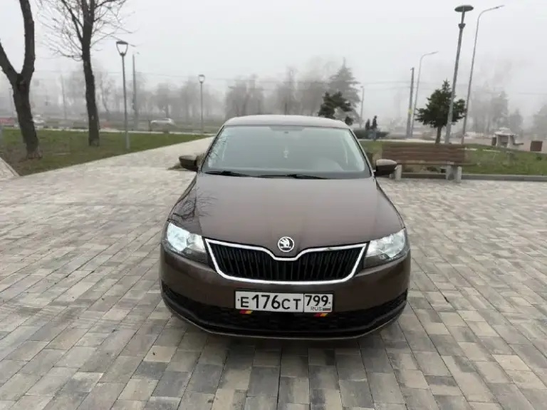 Продам skoda rapid 2019 год 1.6 мкпп автомобиль в состояние нового родной пробег 66000 тыс эксплуатировался одним собственником потом перешёл по наследству эксплуатировался без дтп весь в родном окрасе! Все стекла в круг родные нет не царапин ни вмятин состояние близко к новому! По технической части идеальный с новья заливалось только оригинальное масло осмотр город мариуполь цена 1375000 тыс рублей по всем вопросам звоните +79497221071 - фотография - 1