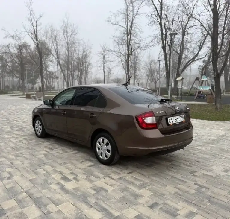 Продам skoda rapid 2019 год 1.6 мкпп автомобиль в состояние нового родной пробег 66000 тыс эксплуатировался одним собственником потом перешёл по наследству эксплуатировался без дтп весь в родном окрасе! Все стекла в круг родные нет не царапин ни вмятин состояние близко к новому! По технической части идеальный с новья заливалось только оригинальное масло осмотр город мариуполь цена 1375000 тыс рублей по всем вопросам звоните +79497221071 - фотография - 5