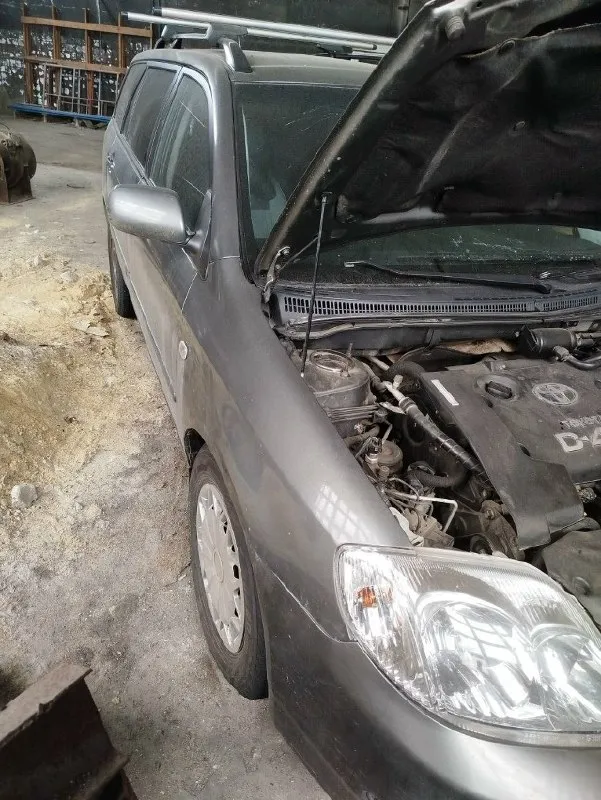 Продам свой автомобиль toyota corolla 2005 года после дтп, универсал е130, мкпп 5 ступ. Двигатель d4-d 2.0 в отличном состоянии, только поменял форсунки, стоят новые, пробег 200к ходовка так же вся перебрана, салон в идеале, двери пороги без единого намёка на ржавчину, в фарах новые led лампы, 4 электростеклоподъёмника, задние парктроники в идеале. Некогда востанавливать, цена 380000 т. Р. Хороший торг. Донецк по всем вопросам звоните +79493632530 максим
📞 Звоните: +7(949)3632530 - фотография - 2