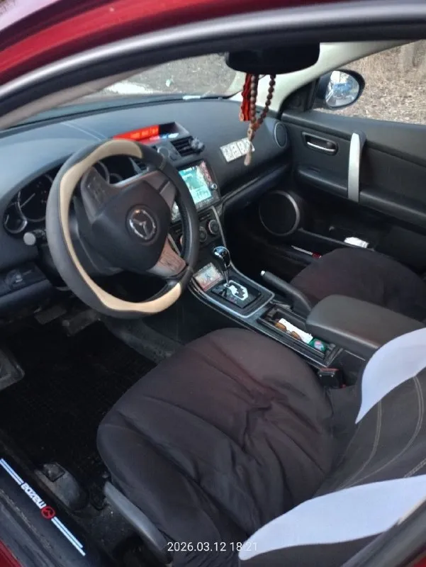 Продам mazda 6 мотор 2.0 газ/бензин 2007г. В. Пробег 185 000. Климат, круиз, датчики дождя и света, парктроник, камера, подогрев сидений. Отличное техничное состояние. Один хозяин с 2011г. В птс первый владелец. Цена 850 000р. Осмотр макеевка. +79493031200 - фотография - 5