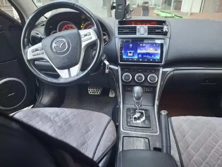 Мазда 6 2007, автомат, газ-бензин, нюансы по лкп, не знаю что писать, каждый день до сотни км, поджопник норм, гбц поменял, свечи новые оргинал, надо поменять, все вопросы по телефону +79496087055, осмотр донецк - фотография - 7