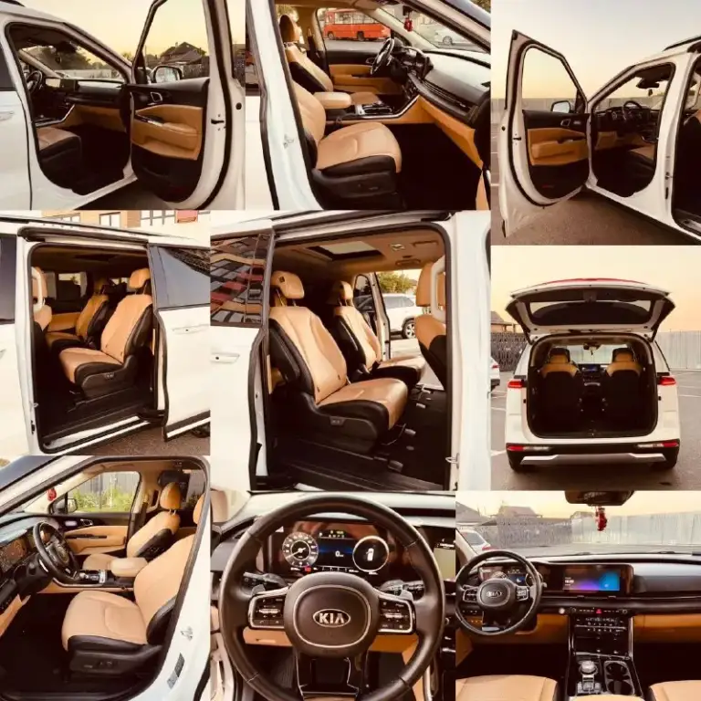Продам кросвен премиум класса kia carnival 2021 года 2.2 дизель 202 л. С полноценный и надежный автомат 8 ступеней самая максимальная комплектация топ signature 9 мест не путайте с другими комплектациями это разные авто и так пригонял год назад из корее я хозяин на меня оформлена авто состояние нового без дтп вся в родне с оригинальным пробегом 95000 тысяч 100% полы и пороги еще в заводской пленке обслужена все масла фильтра обслуженный у официального дилера есть. Чеки техническое состояние авто без вложений обсолютно
На фото написал что есть в комплектации но не все писать много и все не упомнишь два комплекта колес больше фото пишите телеграмм вацап цена 4м 250 торг реальному +79613916172 - фотография - 8