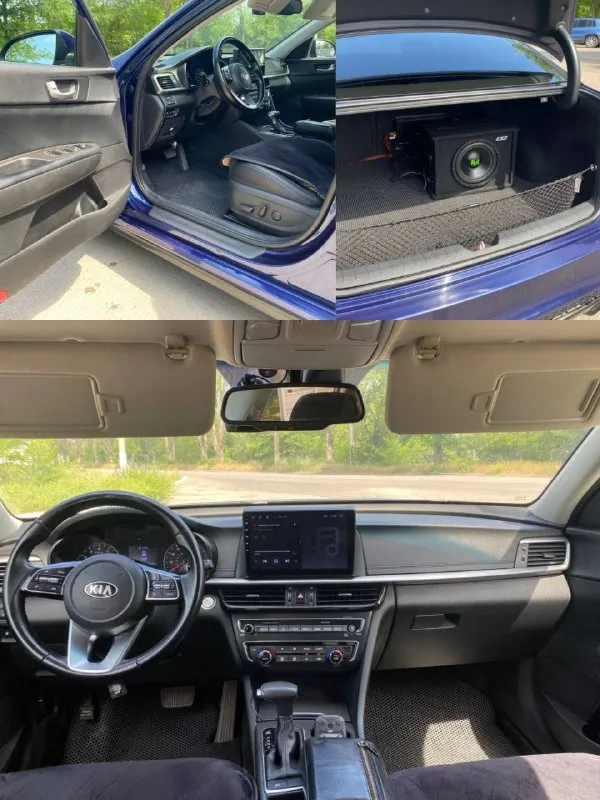 Продам kia optima 2019 год мотор 2.5 коробка автомат (aisin), на авто все работает, пробег 107 тыс км, цена 1.530₽ автомобиль в полной комплектации,2 ключа сигнализация с автозапуском, сервисная книга, парктроники, камера заднего вида, хороший свет
﻿﻿Климат контроль( рабочий)
﻿﻿Монитор aux/bt/usb/
Хорошая музыка
﻿Один владелец. Авто в отличном обслуженном состоянии ( все и когда делалось могу рассказать и показать, все расходники и запчасти только оригинал ). В таком обслуженном состоянии автомобилей мало. Двигатель, коробка и ходовая часть без нареканий все работает, салон чистый и ухоженный,2 комплекта хорошей резины r18 документы в порядке, переоформление в мрэо (могу присутствовать )все остальные вопросы по тел +79494936731, торг и полный бак бензина реальному покупателю - фотография - 9