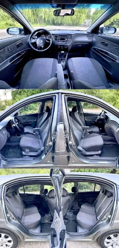🚗Продам.
Kia rio 2 rest
Киа рио 2 рестайлинг
+79493382296 (Tg, max)

Машина в г. Горловка, могу приехать в г. Енакиево.
Возможен пригон в другой город по договоренности.

Тех. Осмотр пройден, можно сразу ставить на учёт.

Полный бак топлива в подарок!
Цена: 625.000 руб. Торг.
- 2010 Год
- Двигатель: 1.6 л. - 97 л. С.
- Коробка: автомат (не робот).
- Родной пробег: 184.000 км
- Все стёкла родные и без трещин.
- Птс оригинал
- 2 Ключа
- Кондиционер
- Усилитель руля
- Регулировка руля.
- Регулировка водительского кресла по высоте.
- Эл. Стекла и эл. Зеркала с обогревом
- Кожаный мультируль
- Штатный регулируемый подлокотник
- Штатная магнитола с aux, usb.
- Холорише led туманки, свет отличный.
- Новая летняя резина на дисках.

Машина в хорошем состоянии, всю жизнь была в ростове, не гнилая и не ржавая, пороги целые, кромки дверей, капота и багажника без гнили и ржавчины. Двигатель работает хорошо, масло не ест и не дымит, не дизелит и не тарахтит, грм заменили на пробеге 170 тыс. Км. - фотография - 4