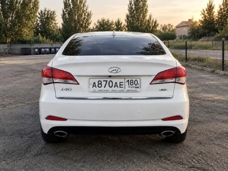 Hyundai i40
2013 Года
2.0
Собственный ухоженный автомобиль, без проблем и необходимости ремонта. Кузов целый и живой. Всегда своевременная замена масла и расходников. В коробке масло поменяно, ходовая вся перебрана, ничего не стучит и не гудит.
Полный электропакет, кондиционер, мультируль, подогрев сидений, сигнализация с автозапуском, 2дин магнитола с камерой заднего вида, задние парктроники, электроручник. Все исправно.
На 18 дисках, есть комплект зимней резины.
Осмотр - донецк, макеевка.
Цена - 1 100 000 руб. , торг
+7 949 363 10 56

📞 Звоните: +7(949)3631056 - фотография - 2