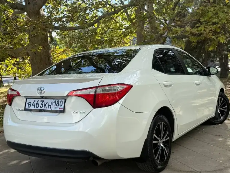 Продажа японского производства toyota corolla
Пробег : 86.000 миль
Двигатель 1.8
Коробка автомат 6 ступка, очень надежная связка между коробкой и двигателем
В эксплуатации 2015 года
Машина местная, я хозяин автомобиля !

Машина в идеальном состоянии, соответствует своему пробегу, очень бережная эксплуатация автомобиля
В родном окрасе и без каких либо дтп, что не мало важно для авто
Недавно прошло полное обслуживания

Комплектация полная : камера заднего вида, парктроники, полный мульти руль, круиз контроль, датчик дождя, датчик света, подогрев всех стекол, двух зонный климат контроль, более детально готов рассказать по телефону

Цена 1.120.000
+79495278015 - фотография - 5