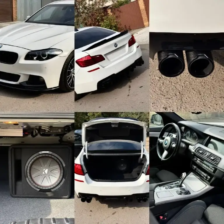 Bmw 520i f10 m tech
Год выпуска - 2014 рестайлинг
Пробег - 128.000км
Цена - 1.935.000₽
Двигатель - 2.0t бензин
Тел. - +79493902663
Либо +7 (949) 679-98-14
Продам шикарную белоснежную bmw которая находится в идеальнейшем состоянии, без каких либо изъянов по кузову, двигателю, кпп и ходовой части. Авто без единой ошибки ( любые проверки приветствуется) заводской m tech салон в идеальном состоянии. Авто в богатой комплектации с большим монитором, красивом обвесе, дисками r-19 с практически новой резиной, двухзонный климат-контроль, круиз-контроль, передний и задний парктроник, камера заднего вида, подогревы сидений и руля, качественная акустика с усилителем и сабвуфером ( играет очень приятно) датчик света и дождя, система start-stop, эл. Богажник и многое другое. Работает каждая лампочка и каждая кнопочка. Авто без внимания на дороге не оставит. Кто ищет живую f10 - добро пожаловать. Всем добра.
📞 🇷🇺 Звоните: +79493902663 - фотография - 9