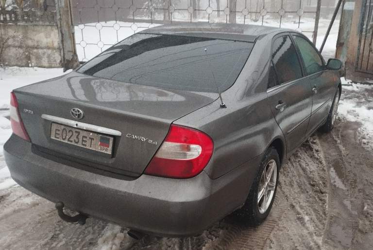 Продам toyota camry 30 2.4 на автомате авто в отличном состоянии всё работает без нареканий также отдам второй комплект резины на литых дисках toyota + новые запчасти собственник, полное переоформление цена 720000 р. Причина продажи покупка нового авто.
+79493973710
Телега +79493973710
Харцызск - фотография - 3