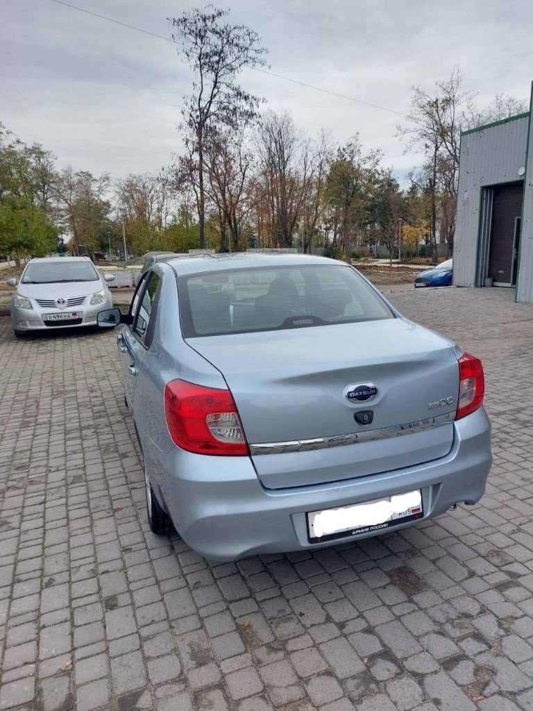 Продам datsun on-do,2017 года,
Двигатель 1.6 бензин,8 клапанов
.
Комплектация:
Гидроусилитель руля, кондиционер, электрозеркала, электростеклоподъемники, абс. Автомобиль в хорошем состоянии,
Пробег 82 тыс. Автомобиль не бит не крашен, кузов без гнили, ржавчин и вмятин, ходовая часть в полном порядке, за автомобилем следили.
Новая резина, диаметр колес на 14. Авто на отличном ходу, работает абсолютно всё
Цена 600 000₽.
Находится в мариуполе,
Номера рф. Второй владелец, все то на сертифицированных сто и зарегистрированы в базе. .
Документы в полном порядке.

Вопросы по телефону, +7 949 714 37 05, +7 985 023 86 54 (телеграмм, ватсап) - фотография - 4