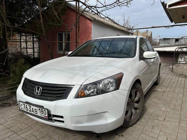 Продам honda accord viii (usa), 2008 год, 2.4 л, автомат, пробег 106 тыс. Миль
Кожаный салон, датчик света, круиз контроль, 2х зонный климат контроль, антиугонная система, электрорегулировка водительского сиденья, люк, 2 комплекта резины (r17).
Цепь заменена 500 км назад, масла/фильтра 1000 км назад.
Установлена металлическая защита двигателя.
Торг на месте реальному покупателю.
+79497068897 - фотография - 5