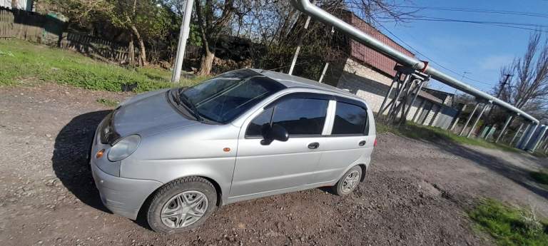 Daewoo matiz, 2007 год. Автомат, пробег 105 тыс, . На полном ходу, кондиционер работает. Документы днр и укр. Цена 280 тыс. +79493268644 - фотография - 7