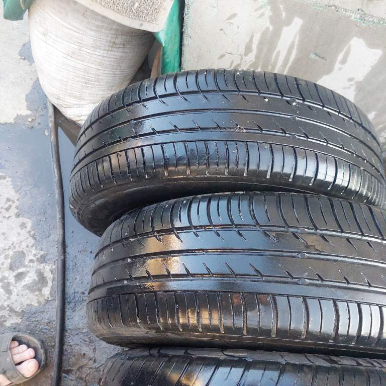 Продам шины 4шт. С дисками 114×4×15.лачети.195×65×15.. +79495708173..12.000р - фотография - 2