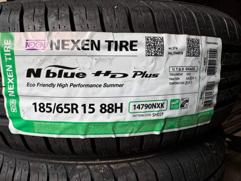 Продам новую резину nexen n'blue hd 185/65 r15 88t летняя
Резина абсолютно новая, не устанавливалась. ..!
Продаю, так как поменял машину, и теперь эта резина не актуальна. ..
Телеграмм или обычная связь +79187706906 - фотография - 6