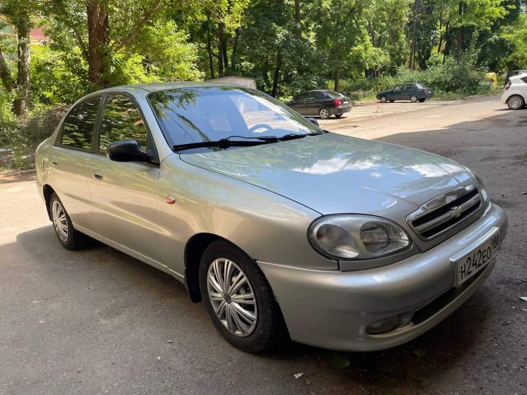 Продам chevrolet lanos.
Собственник!
Год выпуска 2008
Пробег 158000
Комплектация sx ( кондиционер ( работает), стеклоподъёмники передние, гур.
Состояние хорошее. Не гнилой
Цена 370000
Тел. +79493312129 - фотография - 1